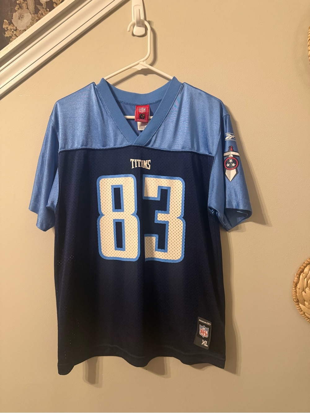 NFL Titans Jersey 83 Bennet| XL